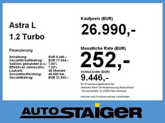 l 1.2 turbo gs navi led rückfahrkamera