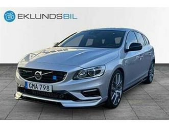 volvo v60 polestar t6 awd geartronic polestar, r-design, summum