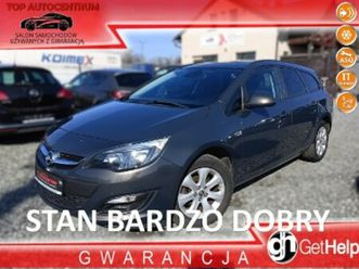opel astra j lift 1.4 turbo selection 140 km klimatyzacja alu pdc kredyt bez bik