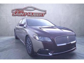 2017 lincoln continental select