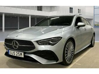 mercedes-benz cla 200 amg sportpaket premium värmare 19tum