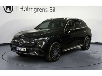 mercedes-benz glc | 400e 4matic amg line drag läder panorama burmester