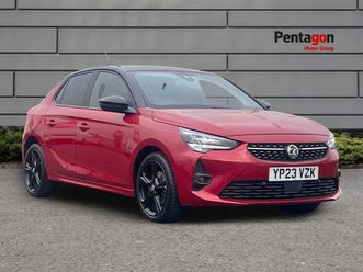 used vauxhall corsa 2023 1.2 turbo gs hatchback 5dr petrol manual euro 6 (s/s) (100 ps)