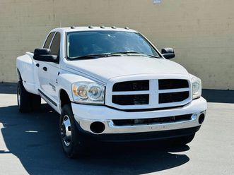 2006 dodge ram 3500 slt 4x4 4dr quad cab 8 ft. lb drw pickup