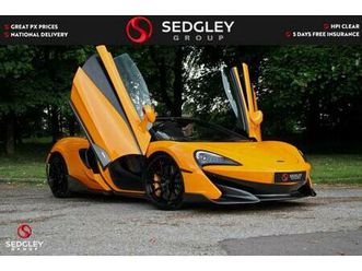 2019 mclaren 600lt 3.8t v8 spider ssg euro 6 (start/stop) 2dr convertible petrol automatic
