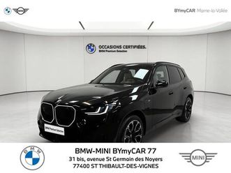 bmw x3 2025 - saphirschwarz metallic métallisée - x3 30e xdrive 299 ch bva8