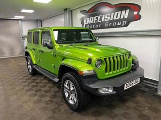 2018 jeep wrangler 2.0 gme sahara 4dr auto8 convertible petrol automatic