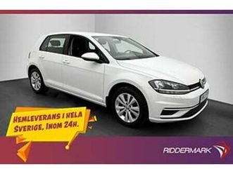 volkswagen golf 1.0 tsi 110hk farthållare carplay 0.48l/mil