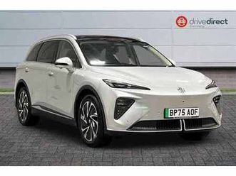 2025 mg mgs6 77kwh trophy suv 5dr electric auto 4wd (361 ps) suv electric automatic