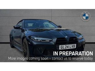 bmw m4 competition m xdrive convertible 3.0 2dr
