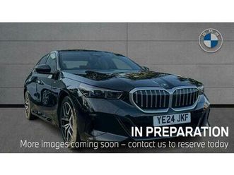 bmw 5 series 520i m sport saloon 2.0 4dr