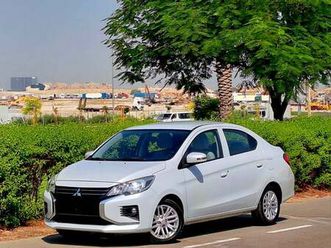 mitsubishi attrage mitsubishi attrage 2022 1.2l gcc (410/-monthly)