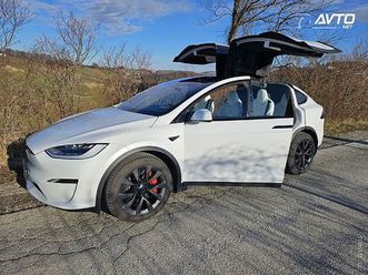 tesla model x plaid tri motor all-wheel drive