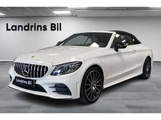 mercedes-benz c 200 cabriolet amg-line / burmester / 360º / minnespaket