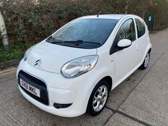 2012 (61) 1.0i vtr+ 5dr egs [ac] white 77k miles years mot warranty £20 road tax auto