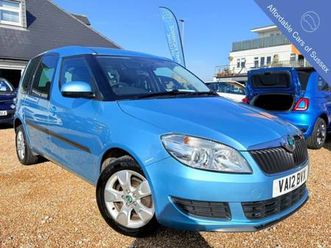 2012 skoda roomster 1.2 tsi se 5dr mpv petrol manual
