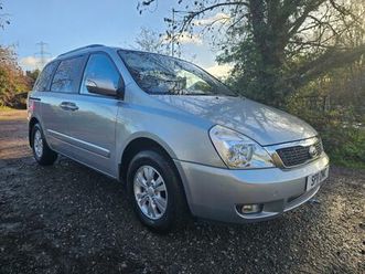 2011 11 kia sedona 2.2 crdi full kia history 13 stamps mot 11/26 7 seat px swaps