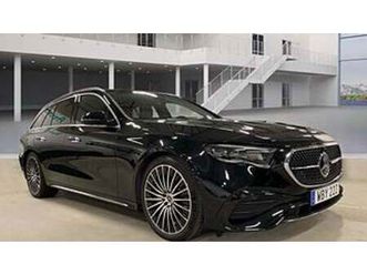 mercedes-benz e 300 de 4matic amg superscreen advanced plus läder 20tum