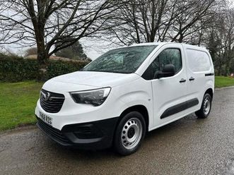 2019 vauxhall combo cargo 2300 l1 1.6 turbo d 100bhp swb van - only 52000 miles