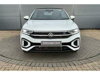 volkswagen t-roc cabriolet 1.5 tsi r-line 2dr