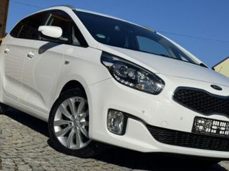 kia carens iv 1.6 benz 135km z niemiec - podgrz. kierownica i fotele, 7 osobowy!