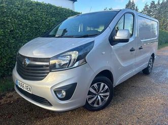 2016 vauxhall vivaro 1.6 cdti 2700 biturbo sportive panel van 5dr diesel manual