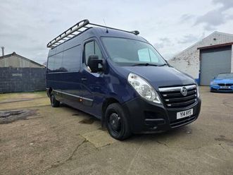2017 vauxhall movano 2.3 cdti h2 van 130ps panel van diesel manual