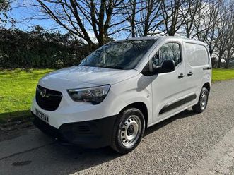 2023 vauxhall combo cargo 2300 l1 1.5 turbo d 100bhp swb van - only 53000 miles