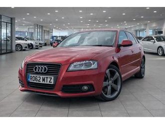 2012 audi a3 sportback 2.0 tfsi black edition 5dr - 2 f/owner + full s/history -