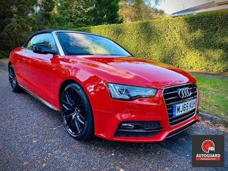 2015 audi a5 2.0 tdi 190 s line spec ed plus 2dr multitronic convertible diesel automatic