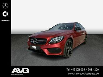 mercedes-benz c 400 4m t amg stdhz ahk 360° kamera multibbeam