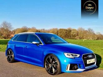 2017 audi rs3 2.5 tfsi rs 3 quattro 5dr s tronic hatchback petrol automatic