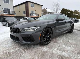 bmw m8 * gran coupe * carfax * shadow line * 360 * laser