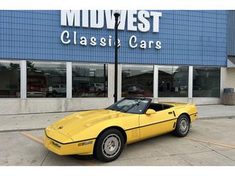 1986 chevrolet corvette pace car