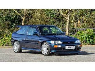 1992 ford escort rs cosworth mark 5 vente aux enchères