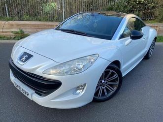 peugeot rcz 1.6 thp sport coupe 2dr petrol manual euro 5 (156 ps)