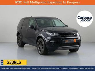 land rover discovery sport 2.0 td4 hse suv 5dr diesel auto 4wd euro 6 (start/stop) (180 ps)
