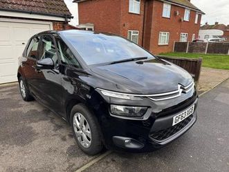 citroen c4 picasso 1.6 diesel black manual