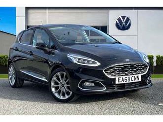 2018 ford fiesta 1.0 ecoboost 5dr auto hatchback petrol automatic