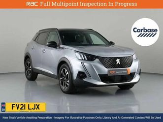 peugeot 2008 suv 50kwh gt suv 5dr electric auto (136 ps)