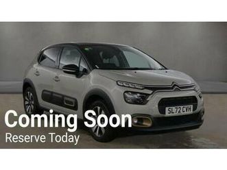 2022 citroen c3 1.2 puretech 110 c-series edition 5dr eat6 hatchback petrol manual
