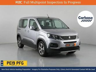 peugeot rifter 1.5 bluehdi allure standard mpv 5dr diesel manual euro 6 (start/stop) (130 ps)