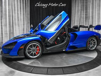 2019 mclaren automotive senna coupe ultra rare! only 1685 miles! mso options!