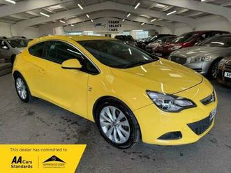 2013 vauxhall astra gtc 1.7 cdti ecoflex 109g sri euro 5 (start/stop) 3dr hatchback diesel manual