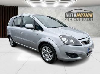vauxhall zafira 1.6 16v design 2013