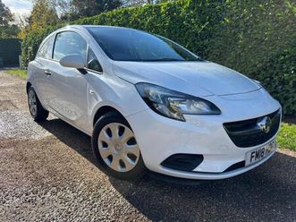 2018 vauxhall corsa van 1.3 cdti ecoflex car derived van 3dr diesel manual fwd