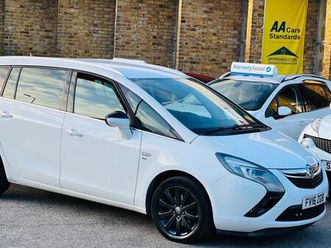 2016 vauxhall zafira 1.4t energy 5dr auto mpv petrol automatic