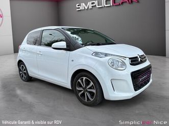 citroen c1 vti 72 shine /camera/ radars /ecran tactile /carplay /garantie 12 mois