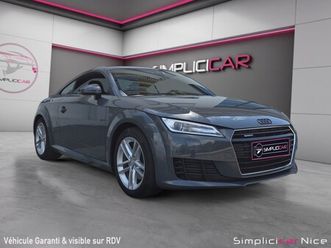 audi tt coupe 2.0 tfsi 230 quattro s tronic/radars/carplay/sieges cuir-alcantara/garantie 12 mois