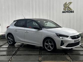2022 vauxhall corsa 1.2 turbo sri edition hatchback 5dr petrol manual euro 6 (start/stop) (100 ps) hatch...